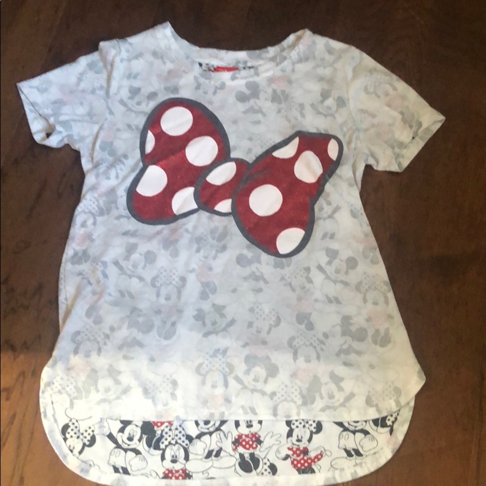 Disney girls Large , Minnie shirt.